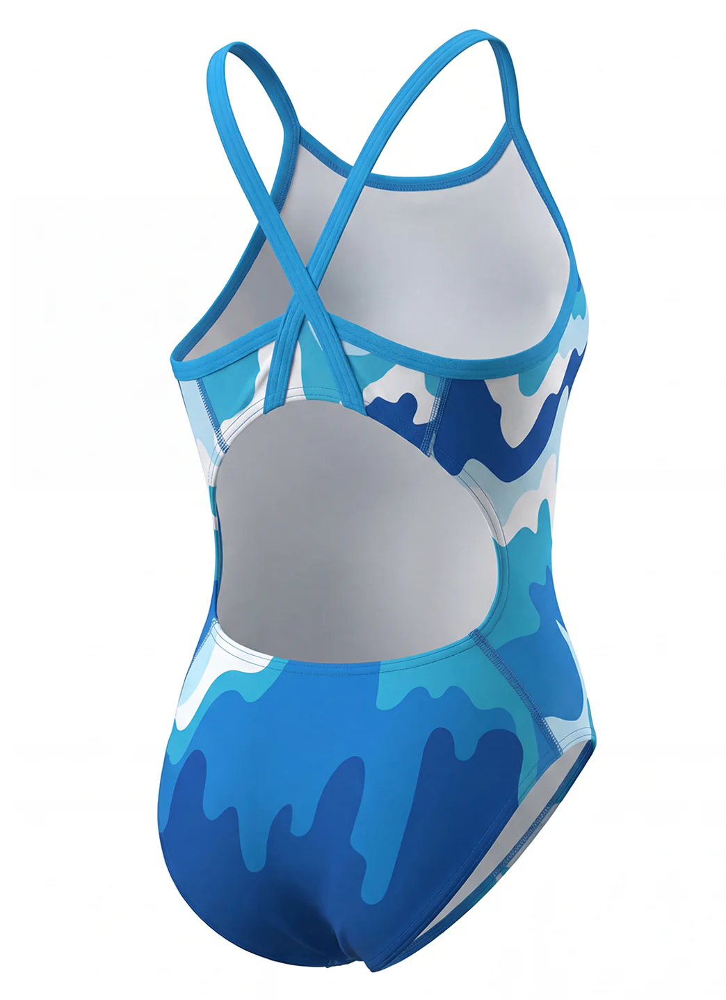 Sporti Wave Hello Thin Strap One Piece Swimsuit (22-44) - Image 11