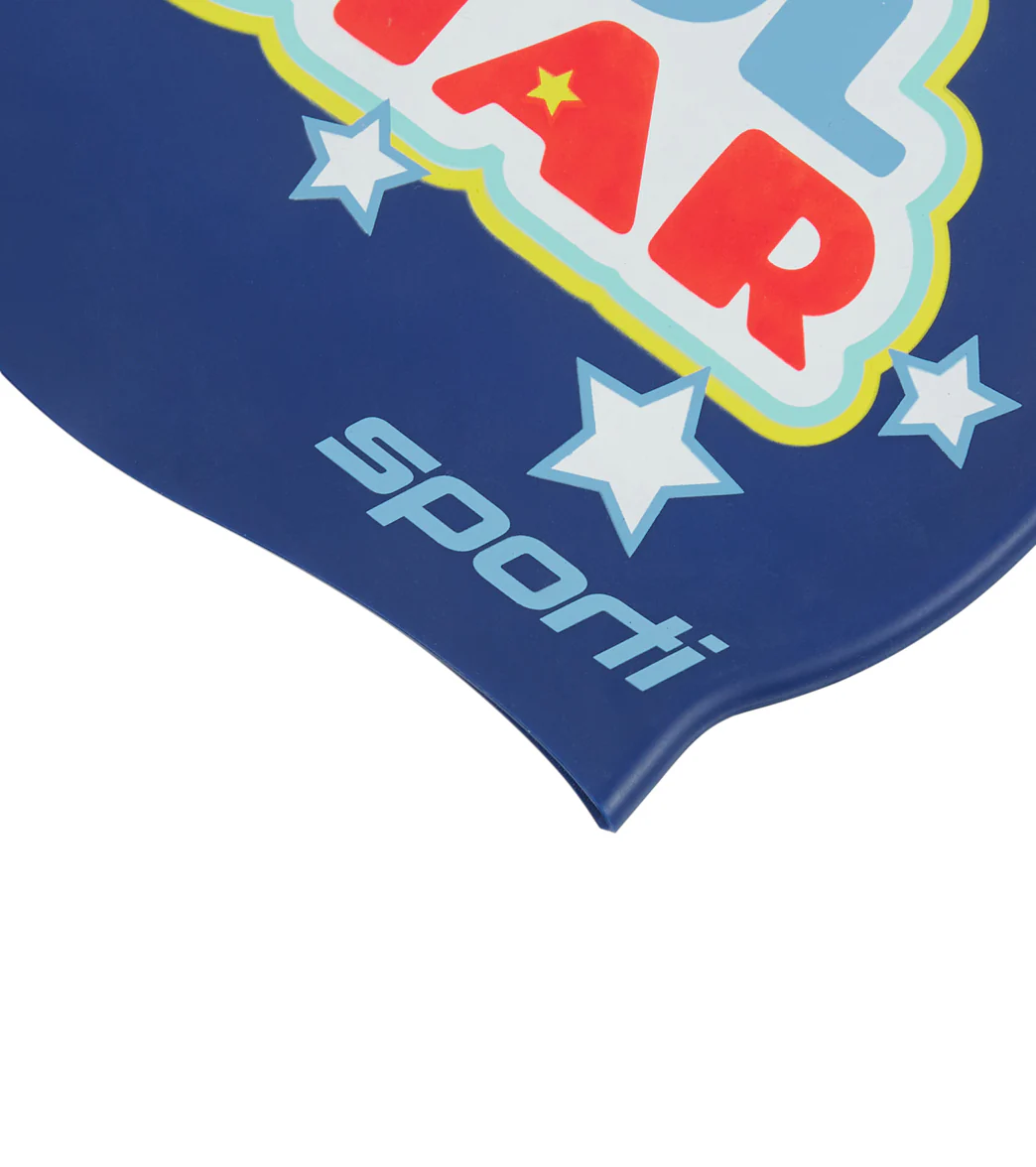 Sporti x Alex & Gretchen Walsh Pool Star Silicone Swim Cap - Image 5