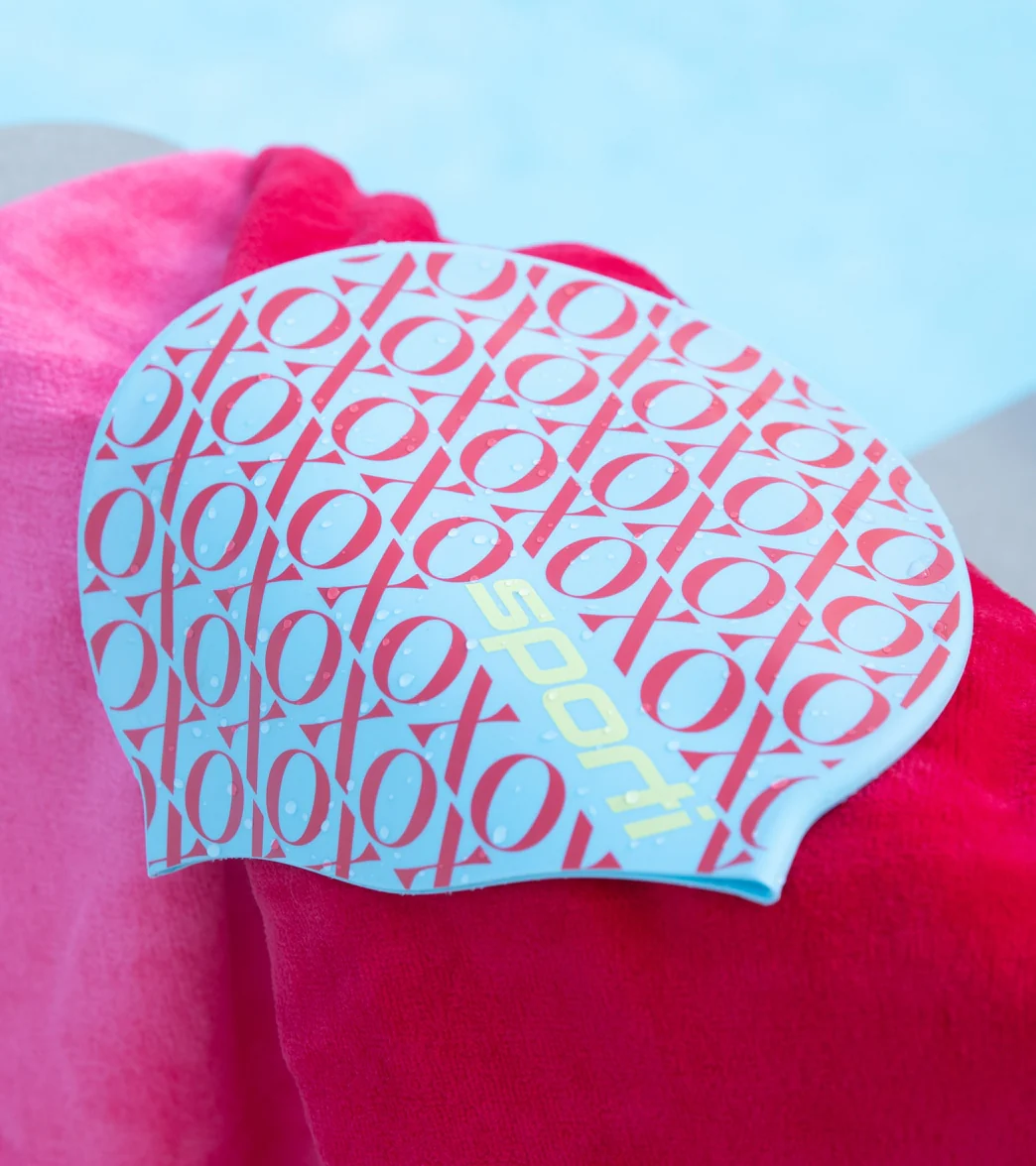 Sporti x Alex & Gretchen Walsh XOXO Silicone Swim Cap - Image 10
