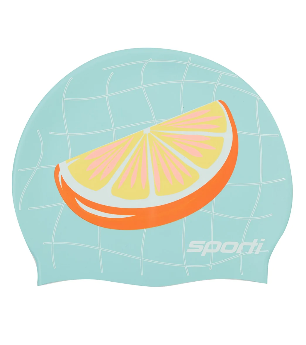 Sporti x Alex Walsh Pool Party Silicone Swim Cap - Image 4