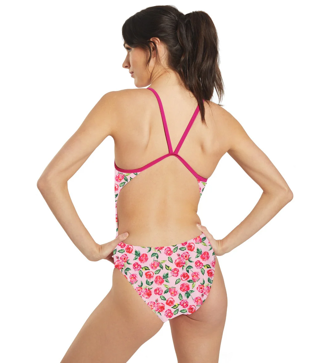 Sporti x Emma Weyant Garden Rose Micro Back One Piece Swimsuit - Image 8