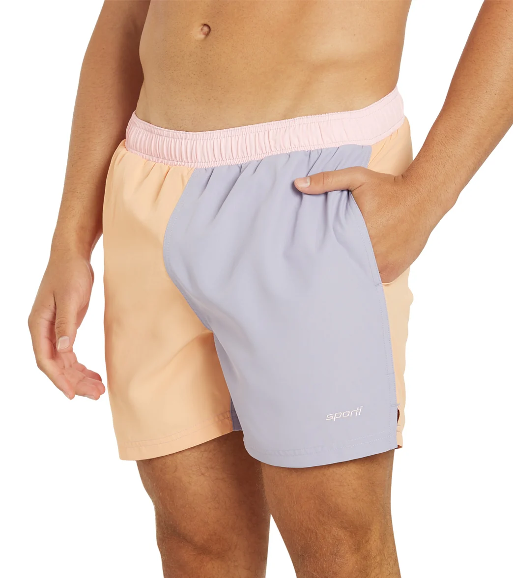 Sporti x Shaine Casas Lavender Lemonade 5'' Swim Trunk - Image 9