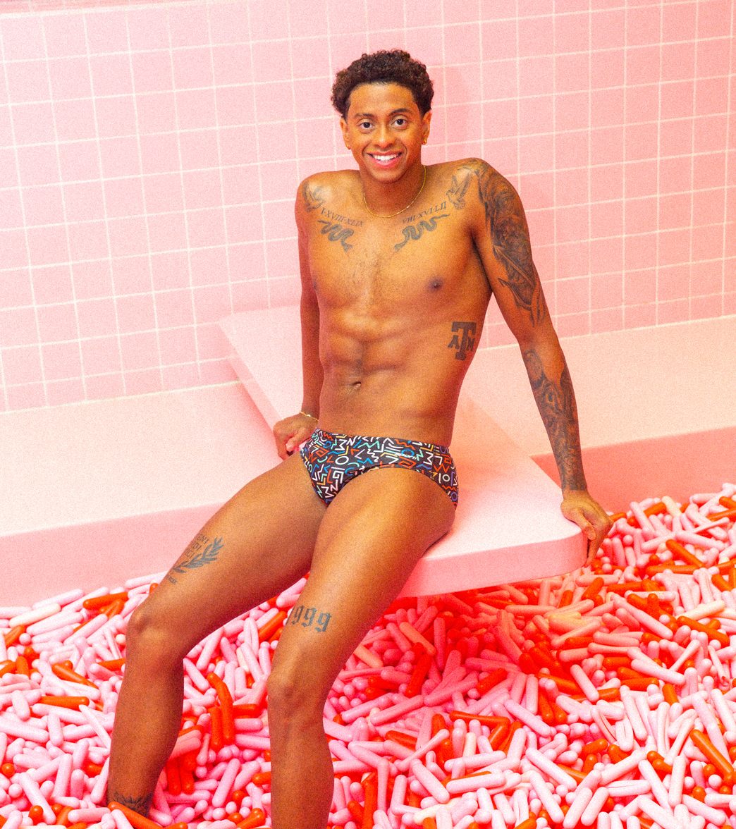 Sporti x Shaine Casas Space Jam Brief Swimsuit (26-40) - Image 13