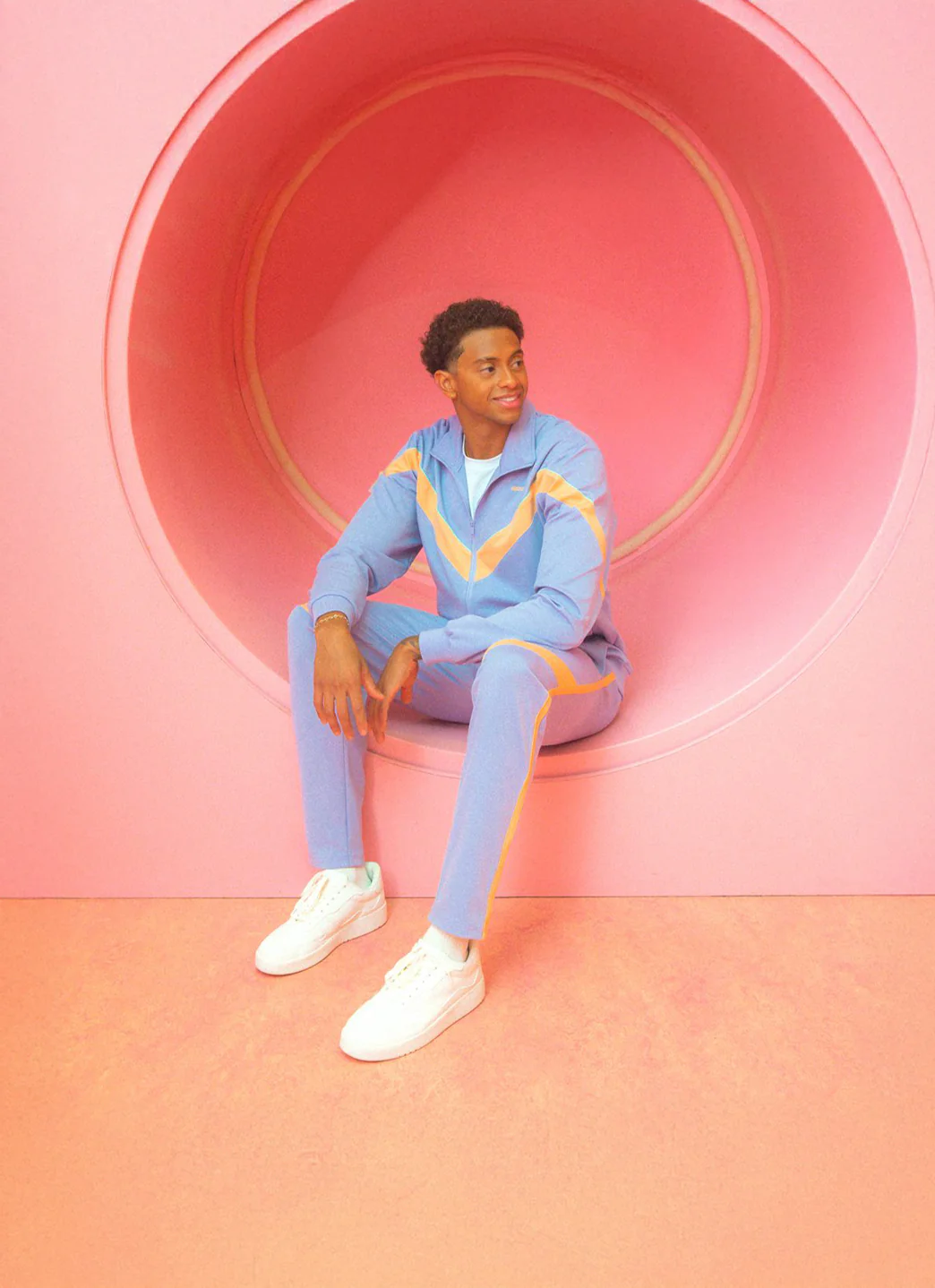 Sporti x Shaine Casas Very Peri Team Tracksuit Bottom - Image 6