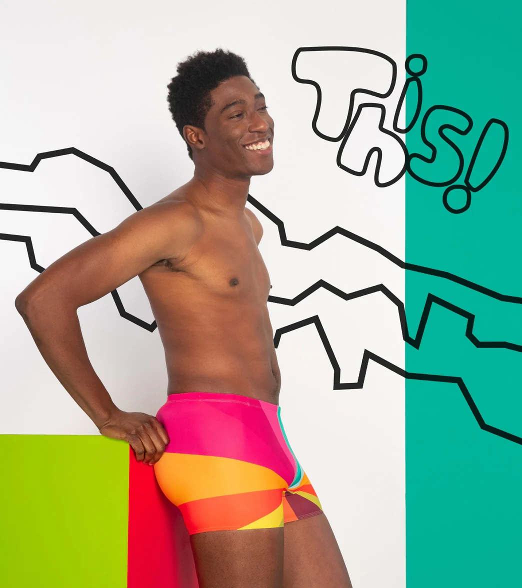 Sporti x She Is This Limited Edition Melanin Square Leg Swimsuit - Image 2
