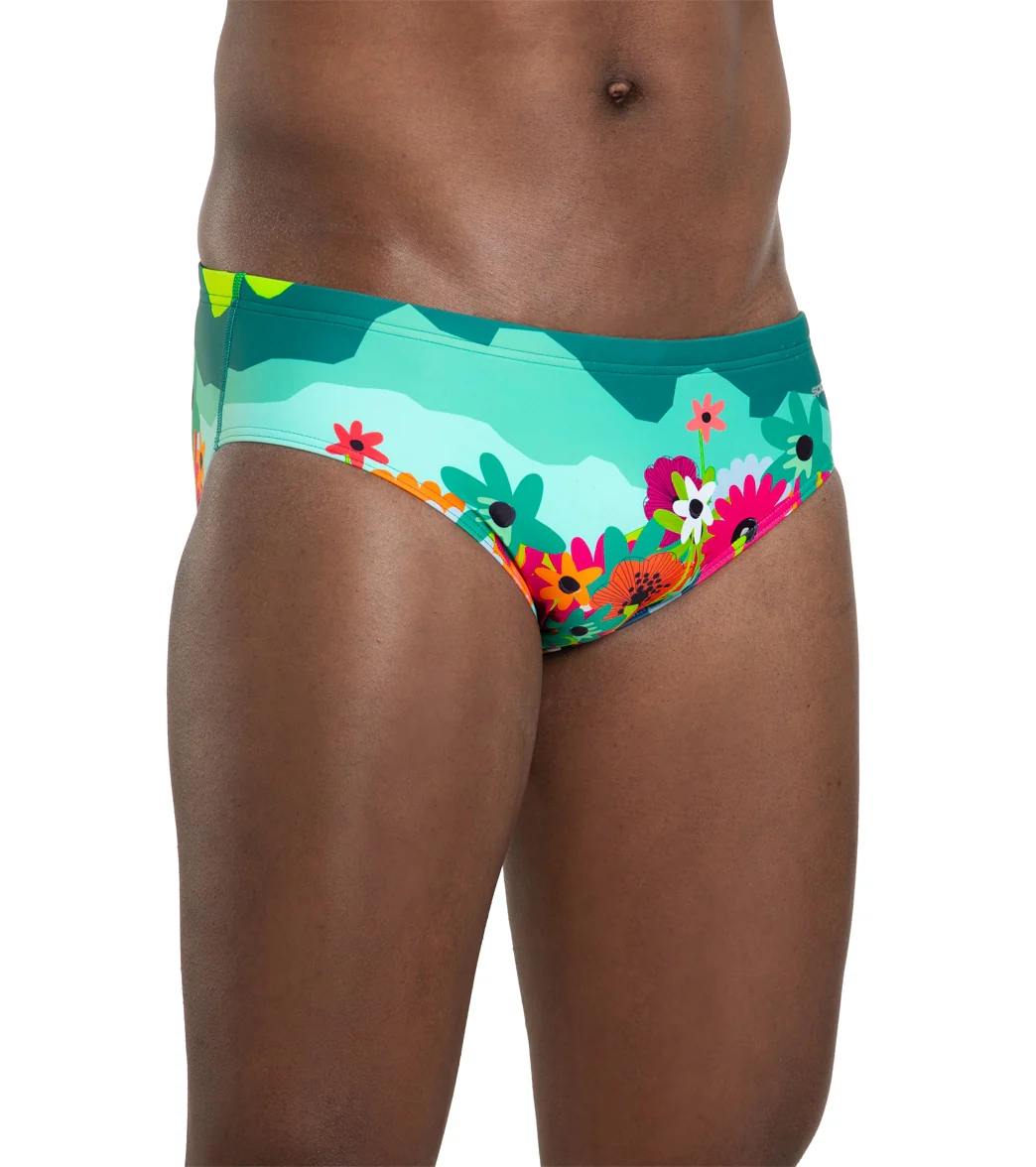 Sporti x She Is This Limited Edition Mountain Flower Brief Swimsuit - Image 7