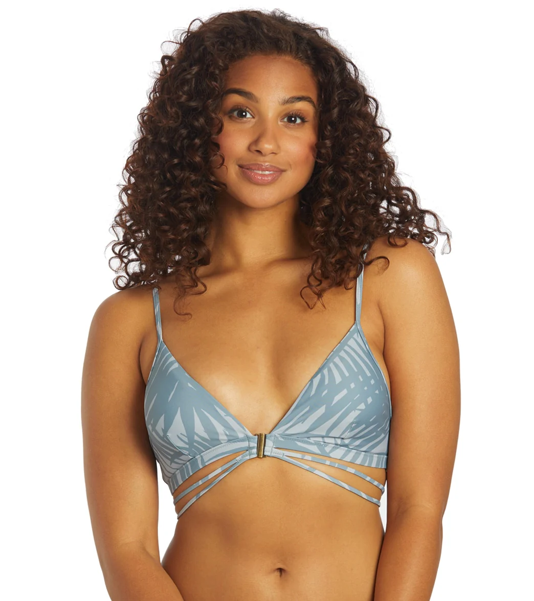 Sporti x Stef Corgel Daydream Palm Shadow Strappy Triangle Bikini Top - Image 22