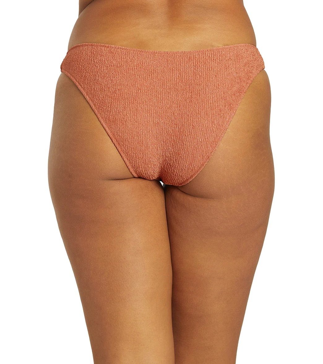Sporti x Stef Corgel Playa Textured Sport Bikini Bottom - Image 6