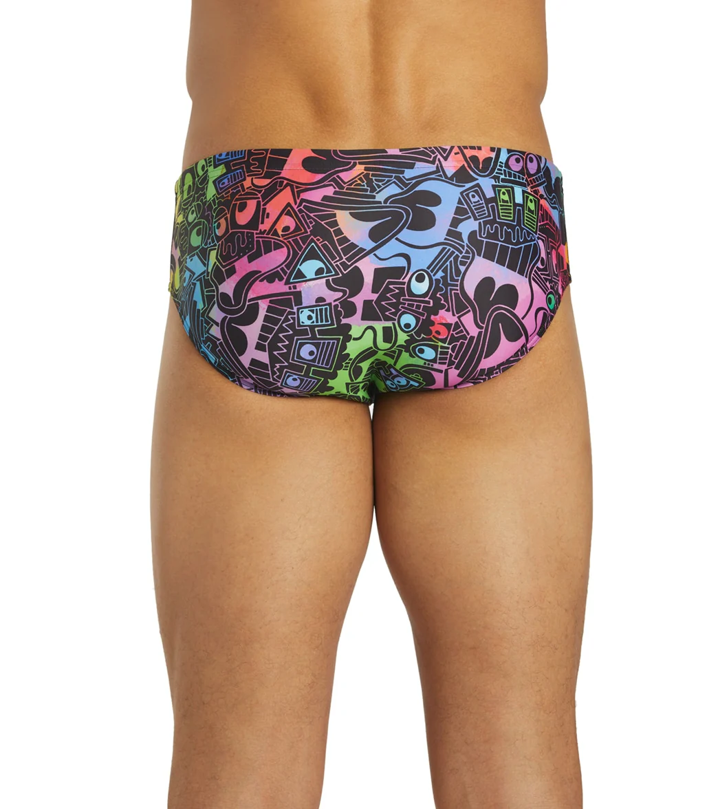 Sporti x Tyler Wallach Limited Edition Rainbow Rave Brief Swimsuit - Image 10