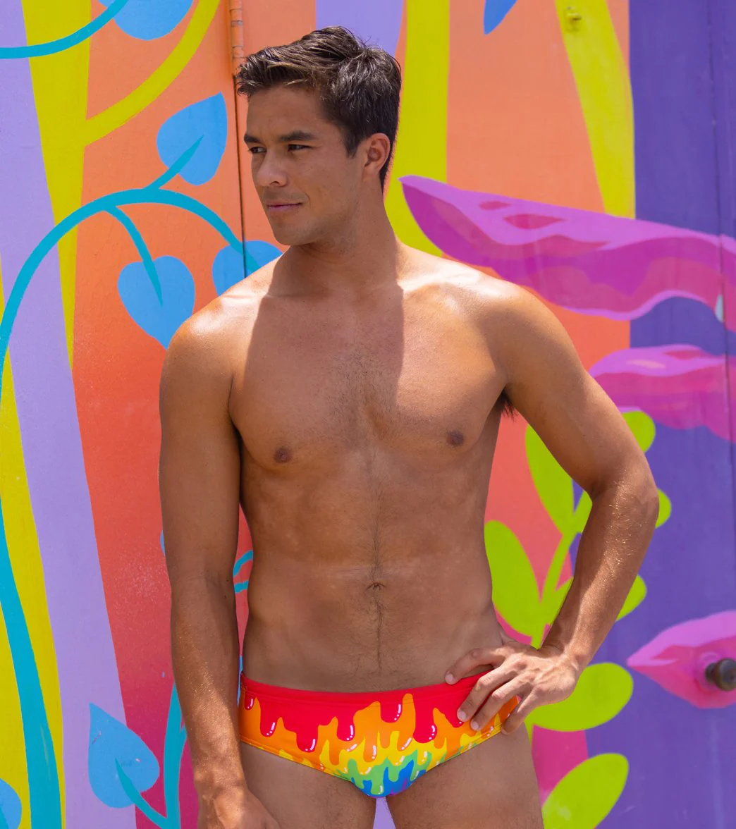 Sporti x Tyler Wallach Limited Edition Studio Drip Brief Swimsuit - Image 17