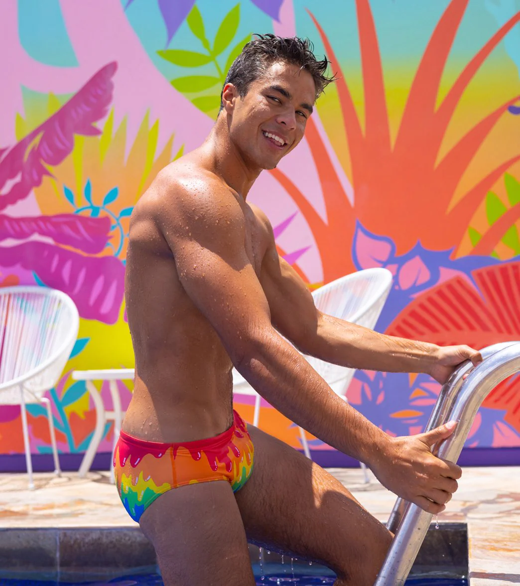 Sporti x Tyler Wallach Limited Edition Studio Drip Brief Swimsuit - Image 3