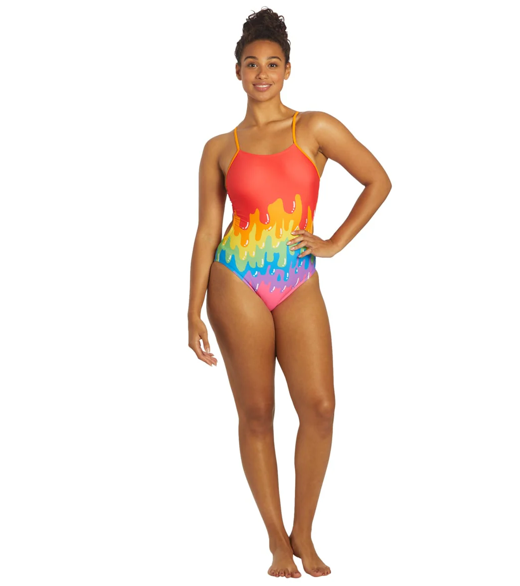 Sporti x Tyler Wallach Limited Edition Studio Drip Micro Back One Piece Swimsuit - Image 7