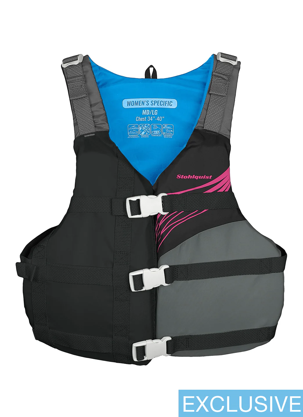 Stohlquist Women's Fit Brook USCG PFD - Image 3