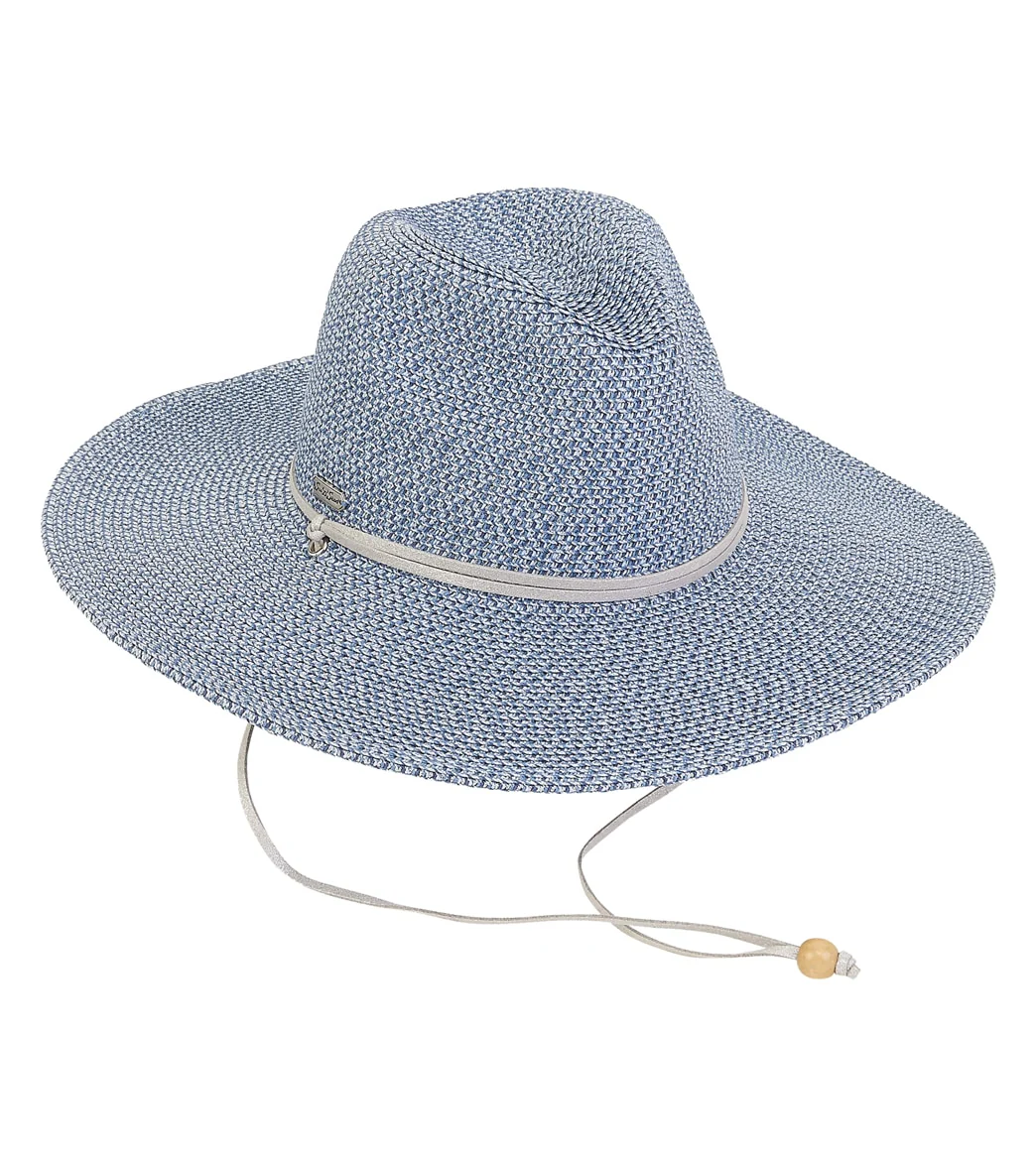 Sun N Sand Widebrim Paperbraid Metallic Trimed Safari w/ Chincord - Image 3