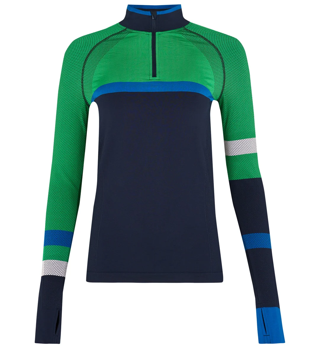 Sweaty Betty Athlete Workout Half Zip Long Sleeve Top - Image 7