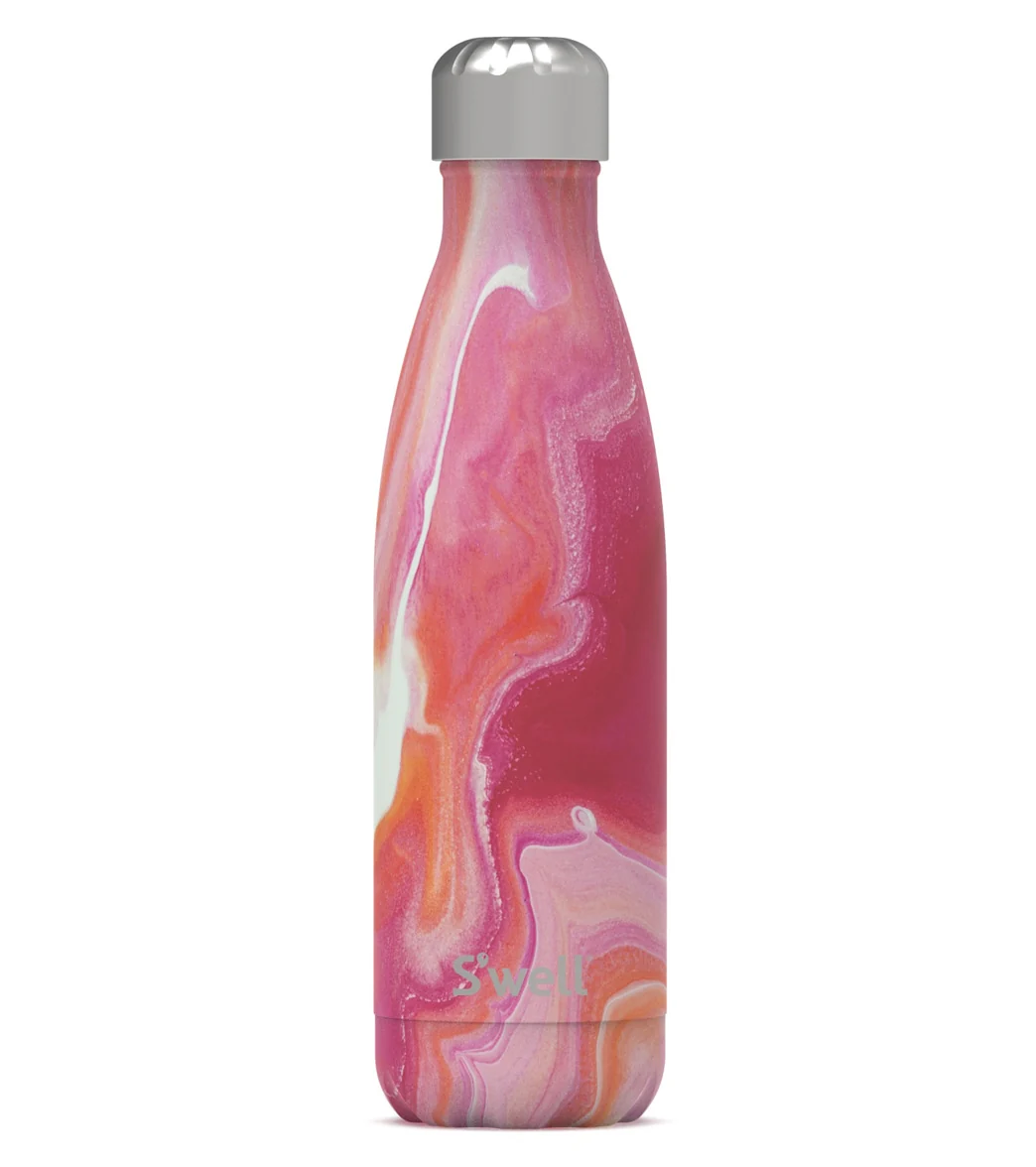 S'well 17 oz Rose Agate Stainless Steel Water Bottle - Image 5
