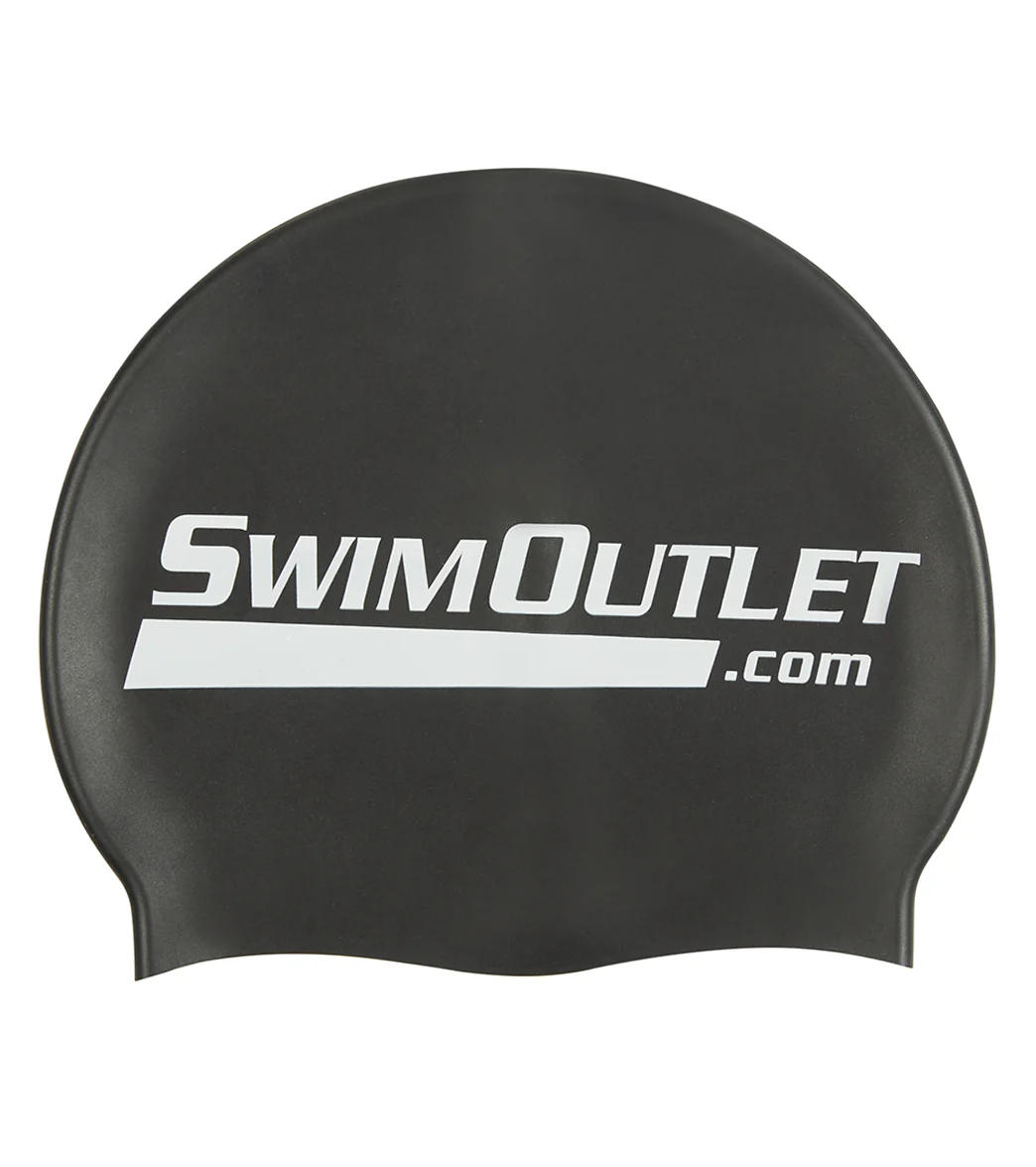 SwimOutlet Swimoutlet.com Silicone Swim Cap - Image 24