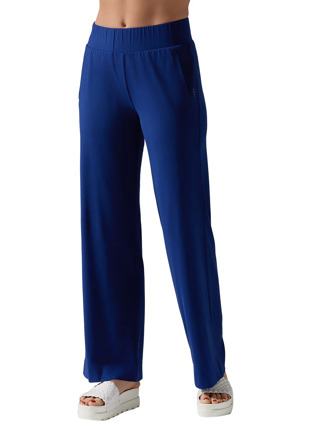 Tavi Brushed Tec Knit Wide Leg Pant - Image 2