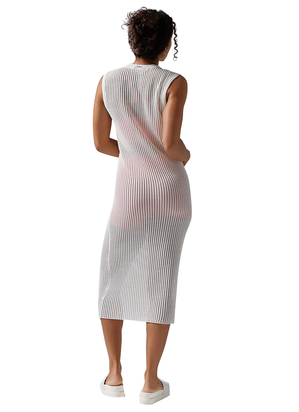 Tavi Retreat Sleeveless Open Knit Dress - Image 11