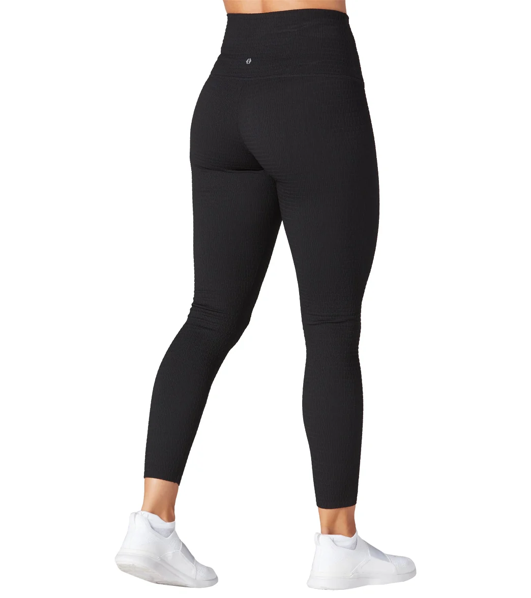 Tavi Seersucker High Waisted 7/8 Tight - Image 3