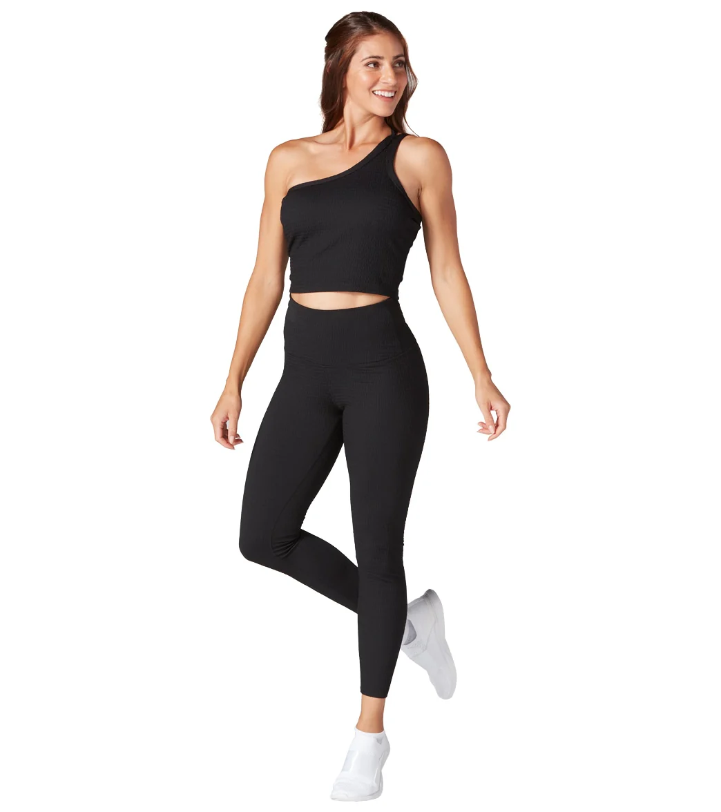 Tavi Seersucker High Waisted 7/8 Tight - Image 4