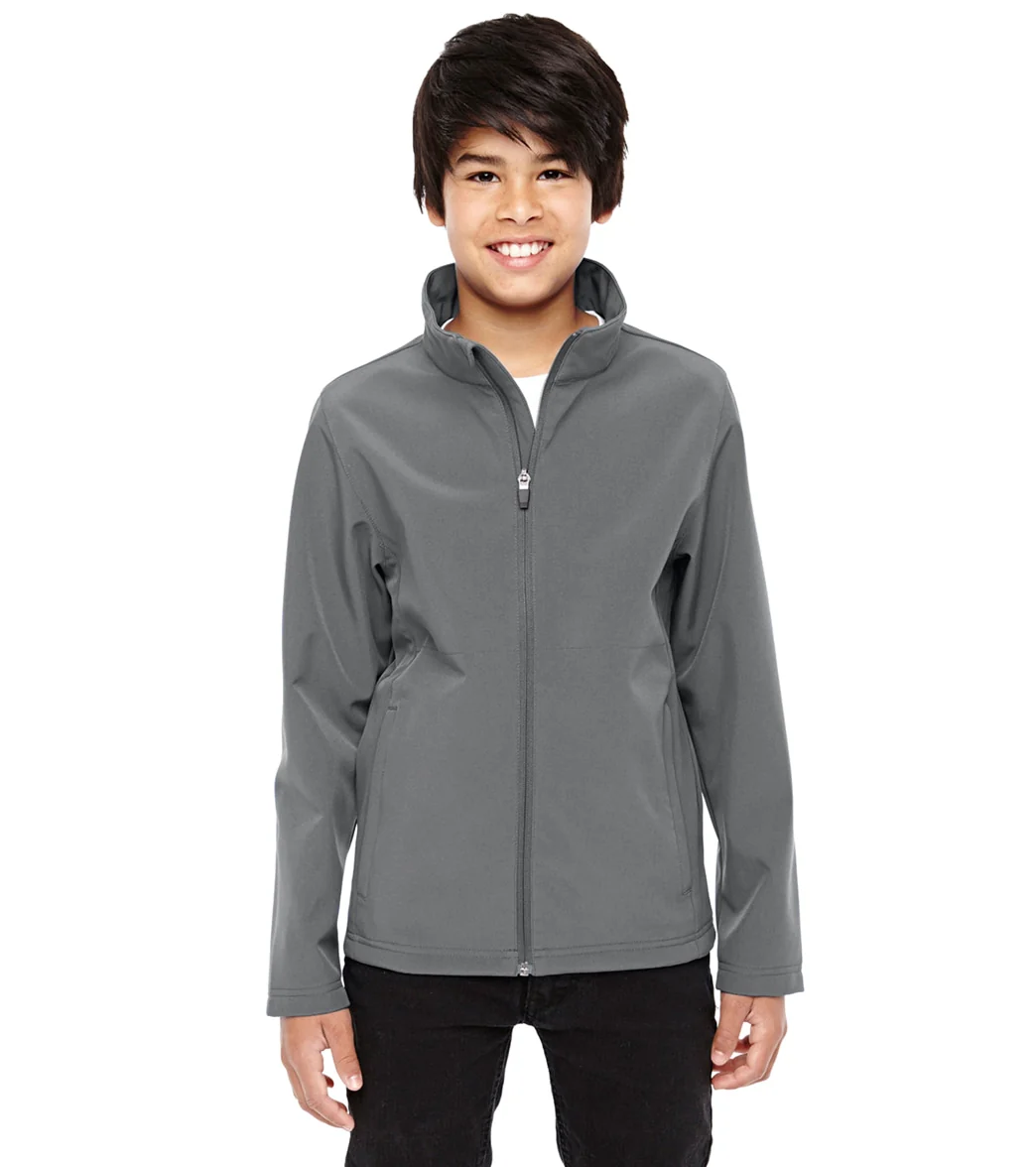 Team 365 Youth Leader Soft Shell Jacket - Image 8