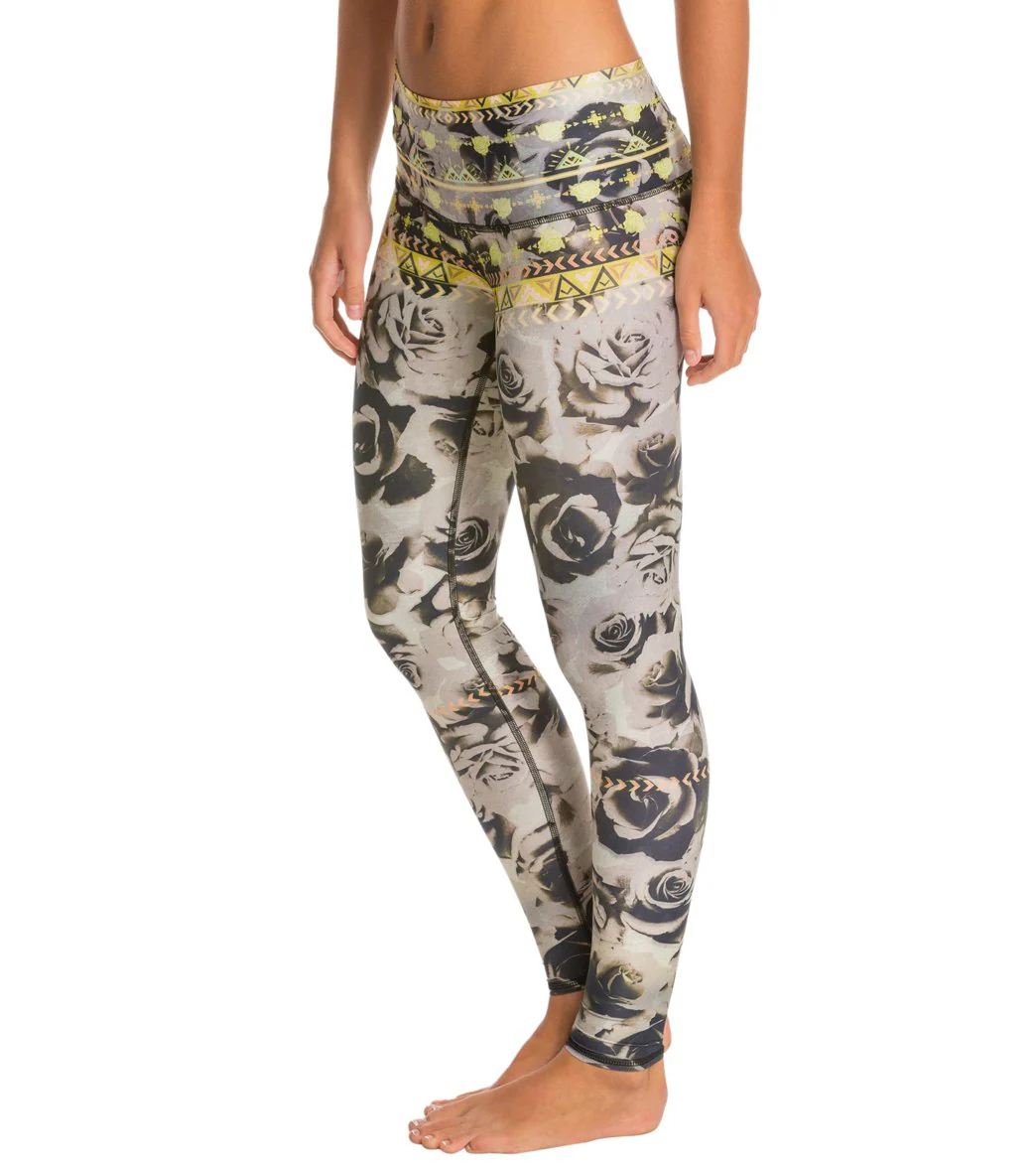 Teeki Desert Rose Yoga Leggings - Image 2