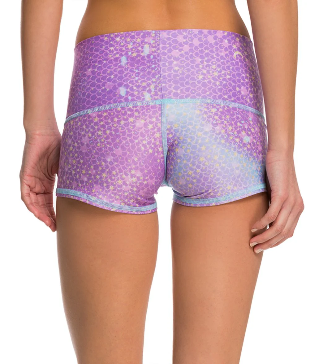 Teeki Mermaid Fairyqueen Lavender Sun Shorts - Image 3