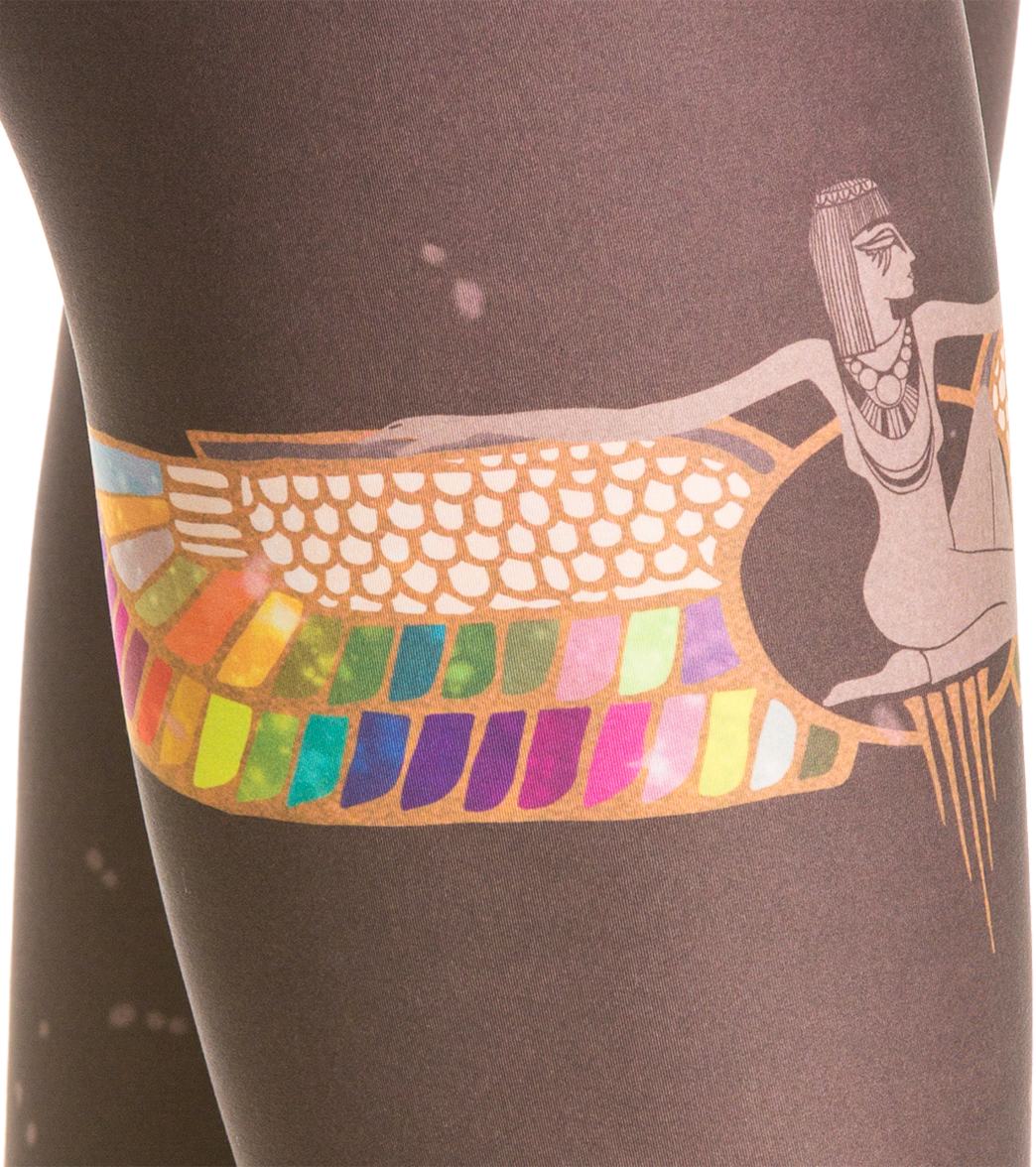 Teeki Rainbow Priestess Coffee Yoga Leggings - Image 5