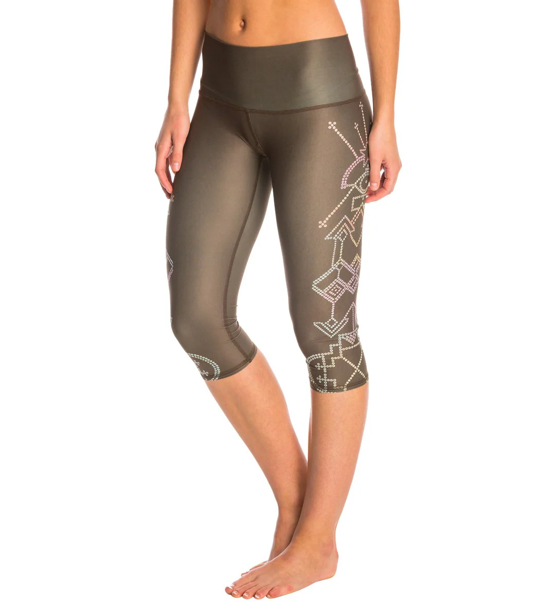 Teeki Seven Crowns Goddess Yoga Capris - Image 2