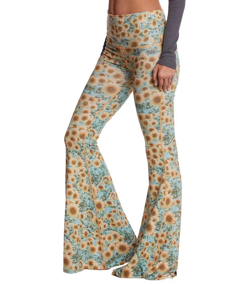 Teeki Sunrise Bell Bottom Yoga Pants - Image 2