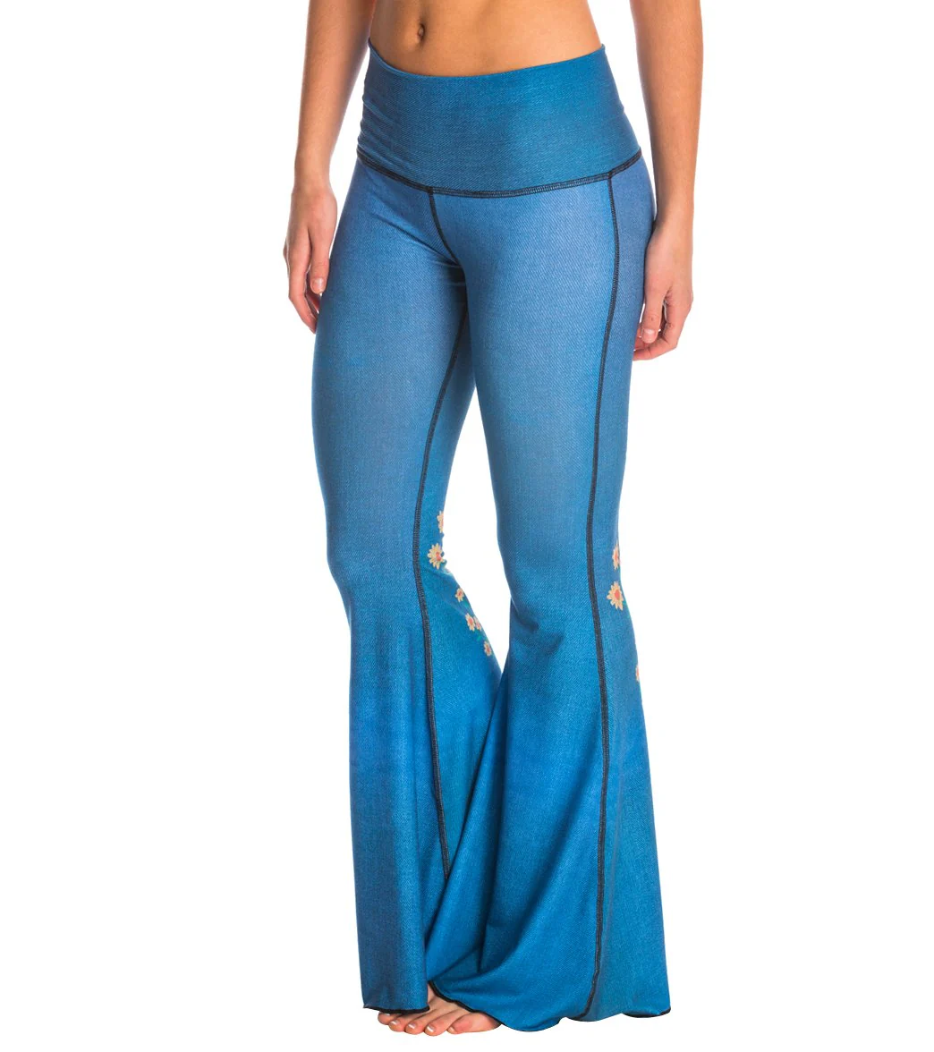Teeki Woodstock Bell Bottom Yoga Pants - Image 2