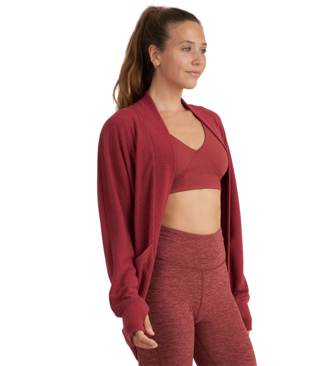 Thrive Societe Blouson Cocoon Cardi - Image 2