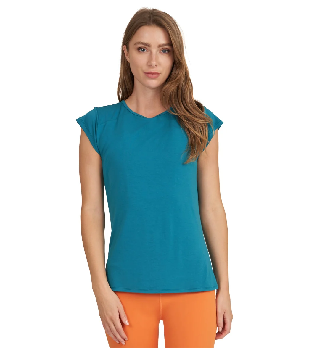 Thrive Societe Keyhole Back Tee - Image 8