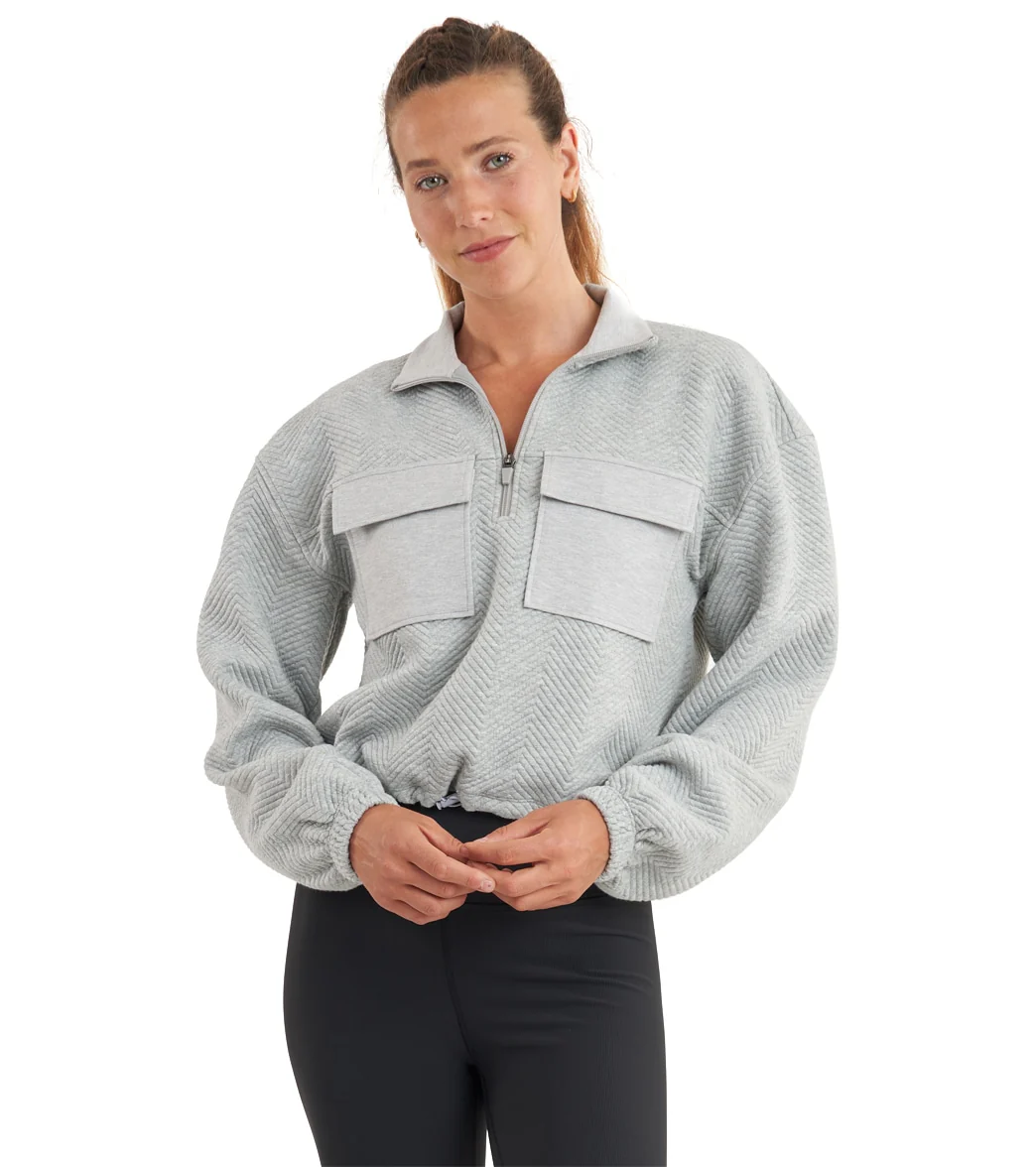Thrive Societe Patch Pocket Pullover - Image 6