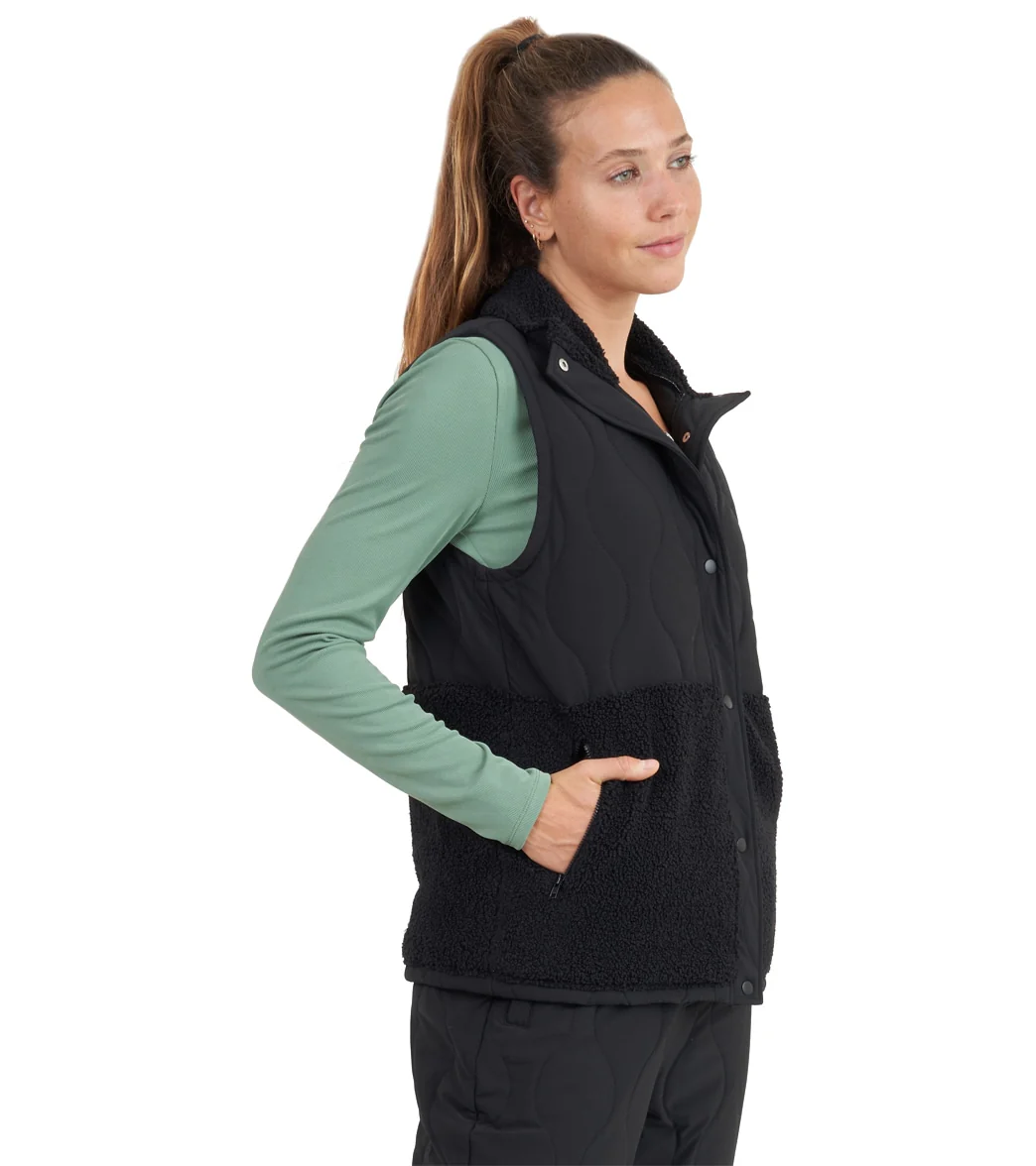Thrive Societe Teddy Quilted Vest - Image 4