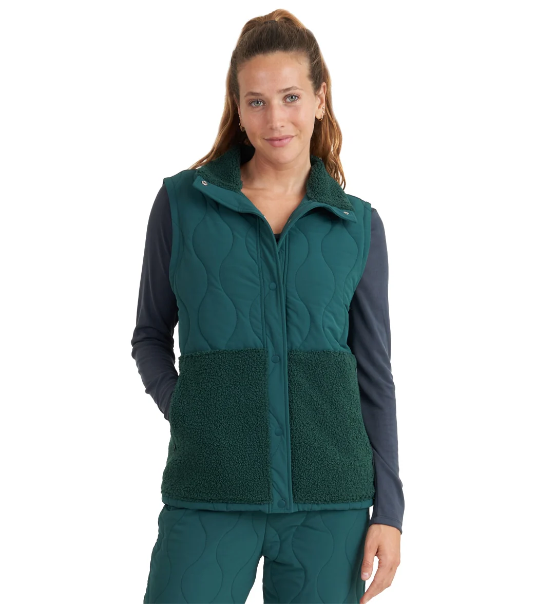 Thrive Societe Teddy Quilted Vest - Image 7
