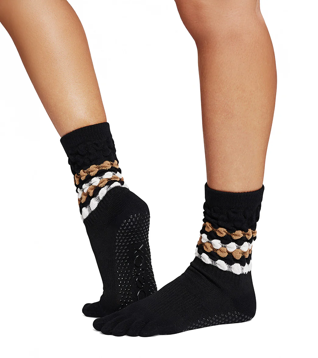 Toesox Crew Full Toe Grip Socks - Image 30