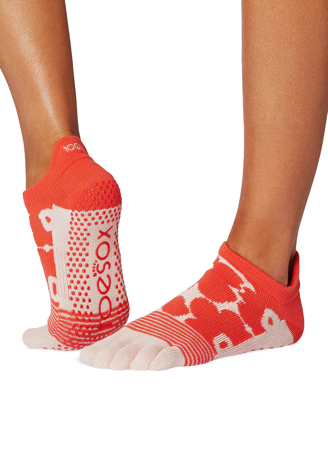 Toesox Low Rise Full-Toe Yoga Grip Socks - Image 6
