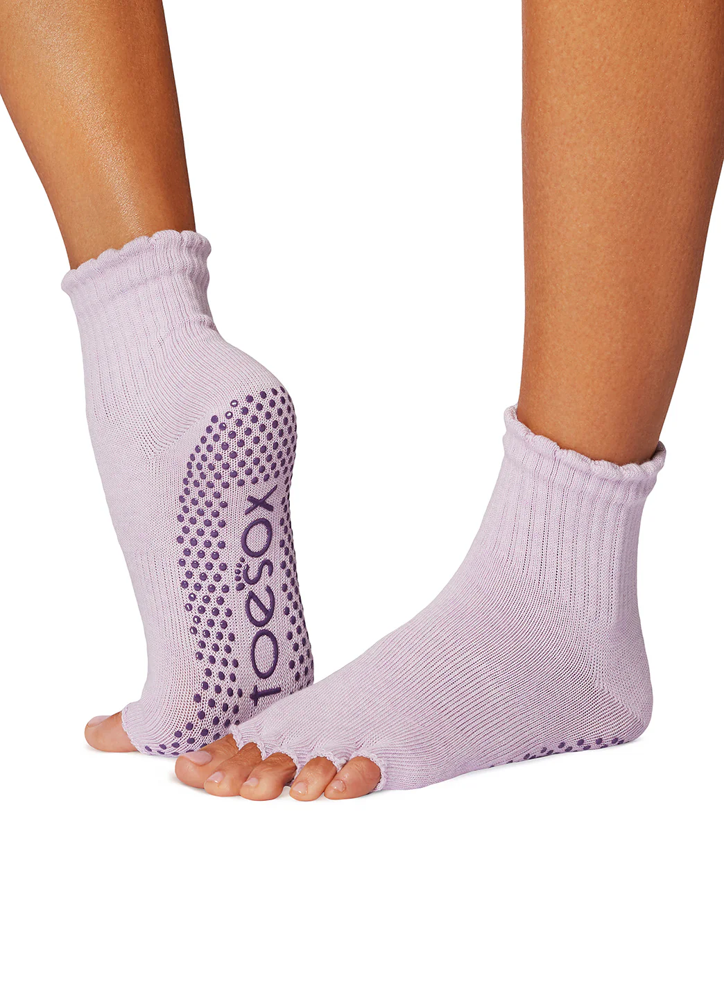 Toesox Melody Scallop Half-Toe Grip Socks - Image 2