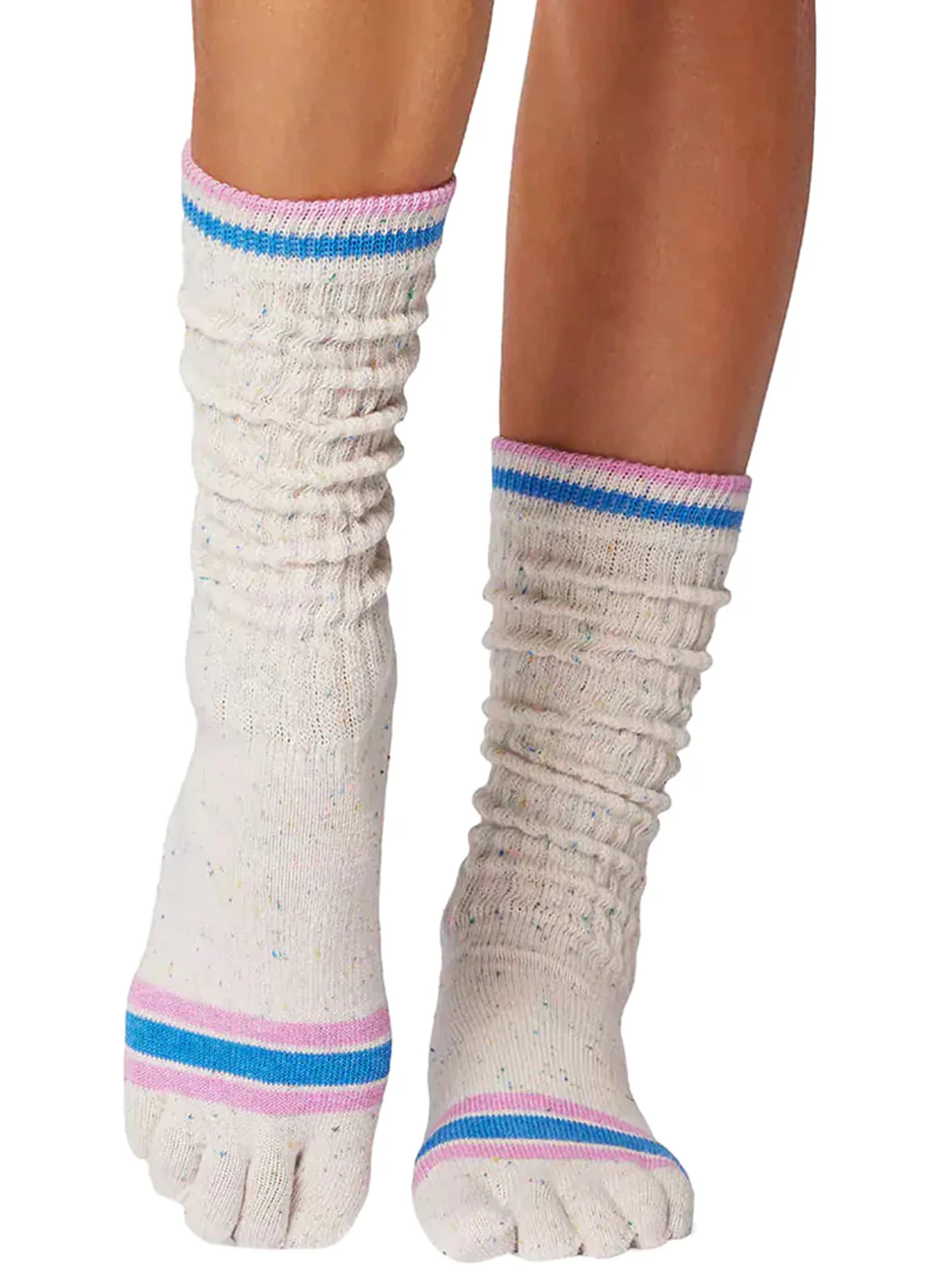 Toesox Slouch Full-Toe Grip Socks - Image 9