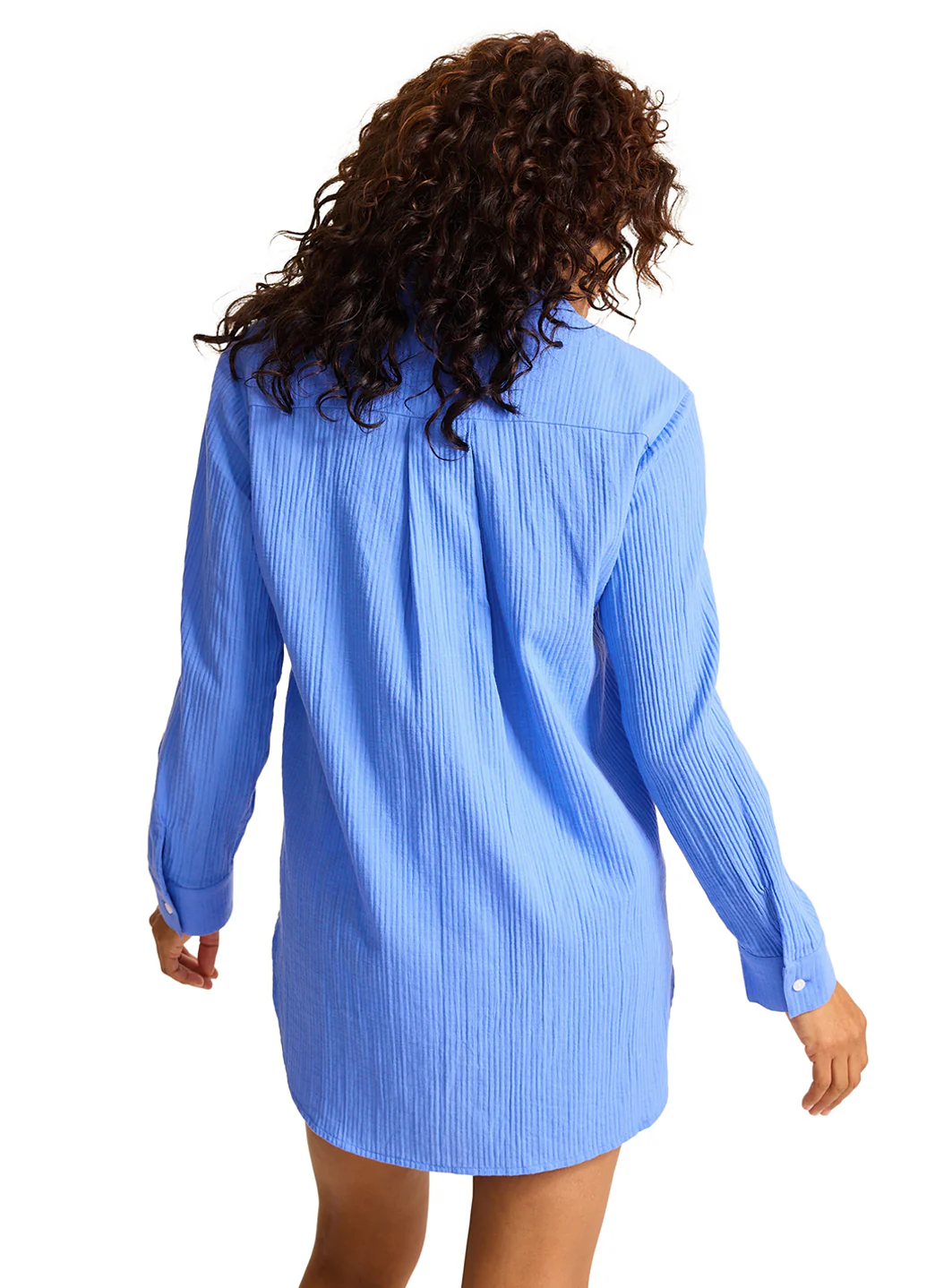 Tommy Bahama Women's Bella Breeze Boyfriend Shirt Cover Up - Image 3
