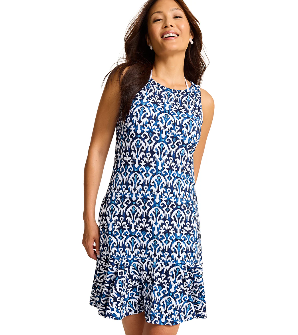 Tommy Bahama Women's Island Cays Blooms Flounce Spa Dress - Image 5