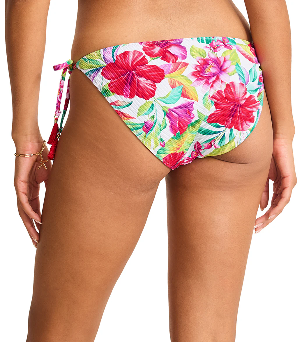 Tommy Bahama Women's Island Cays Fiesta Reversible String Bikini Bottom - Image 3