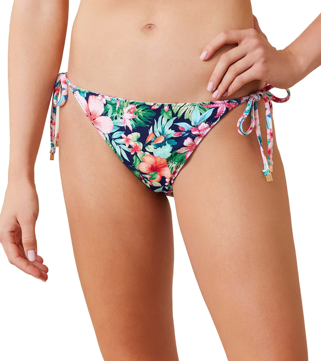 Tommy Bahama Women's Island Cays Flora Reversible String Bikini Bottom - Image 6