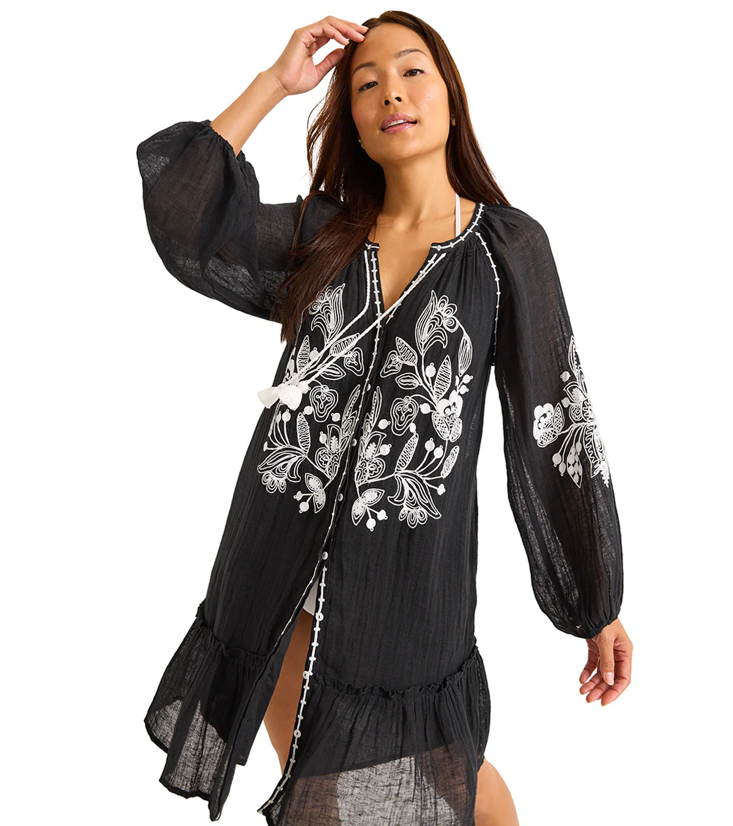 Tommy Bahama Women's Linen Gauze Tunic Dress - Image 8