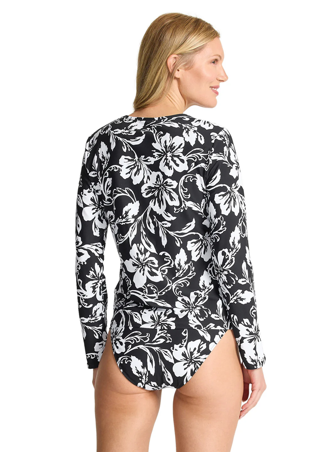 Tommy Bahama Women's Sunset Blooms Longsleeve Rash Guard - Image 7