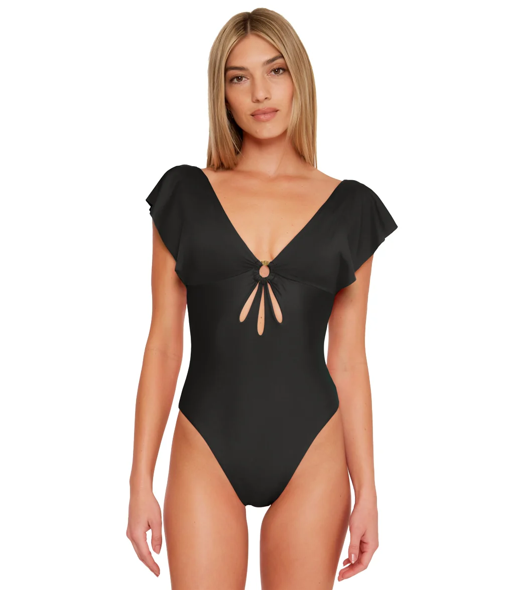 Trina Turk Women's Monaco Flutter One Piece Swimsuit - Image 8