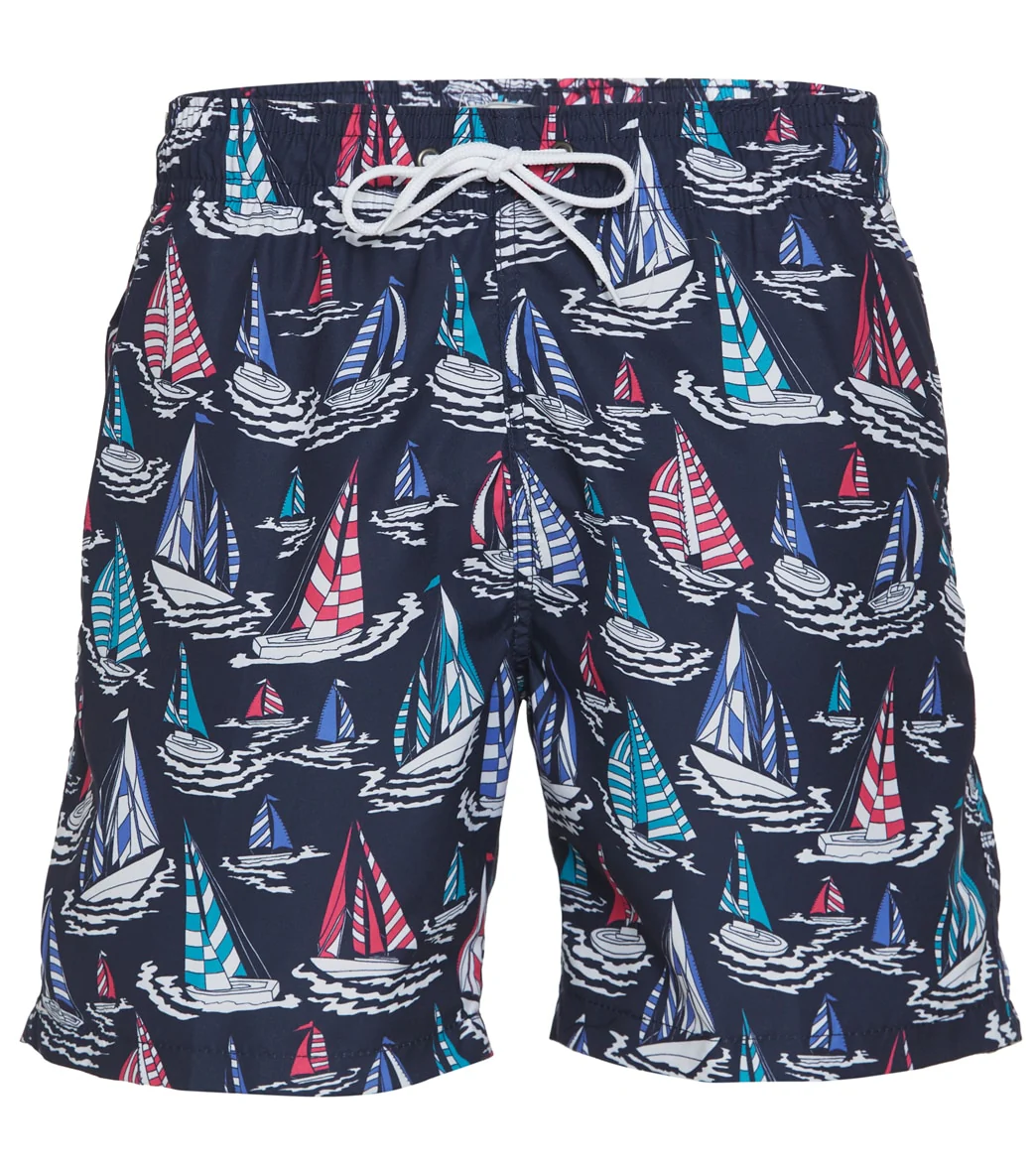 Trunks Surf & Swim Co. Men's Marine Sano Swim Trunks