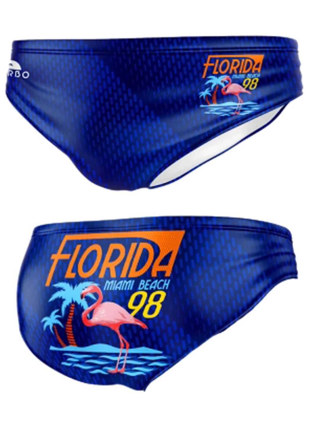 Turbo Men's Florida Water Polo Brief Swimsuit - Image 2
